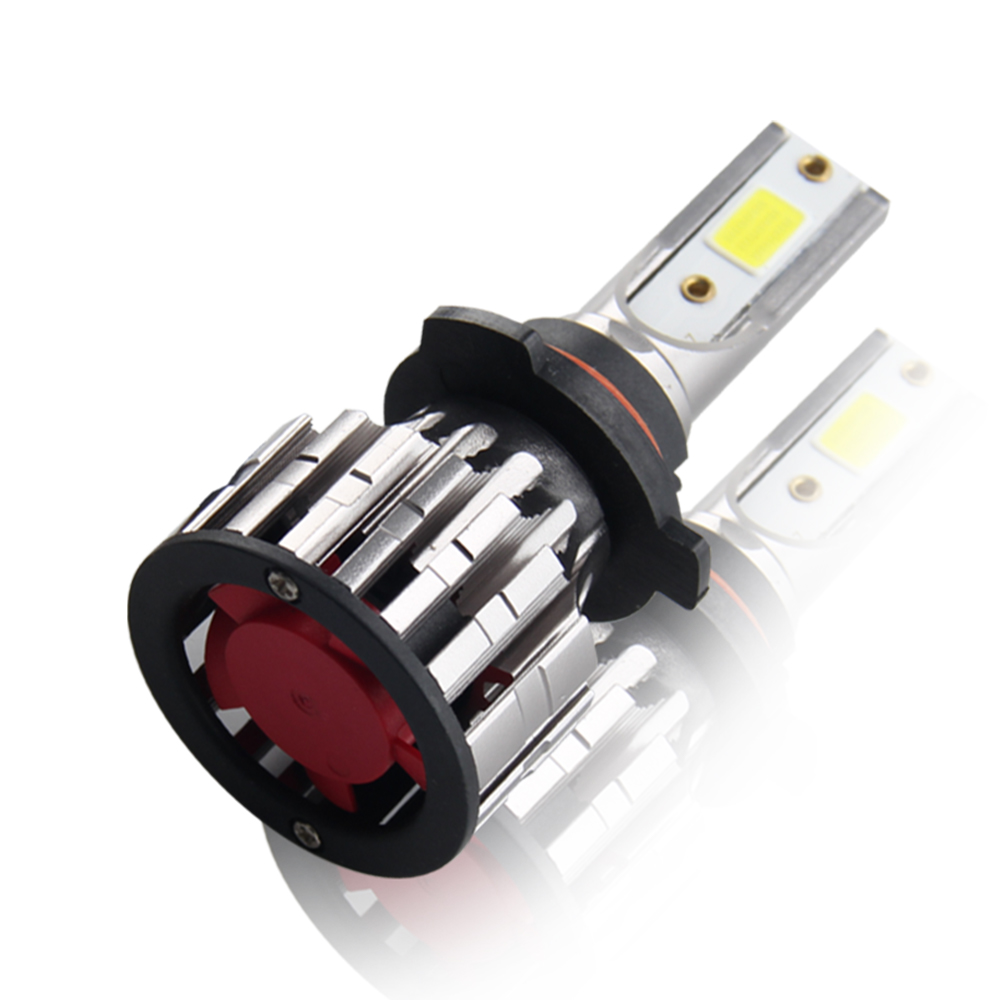 Ventilateur de boucle métallique LED phare Ampoule JG-K7