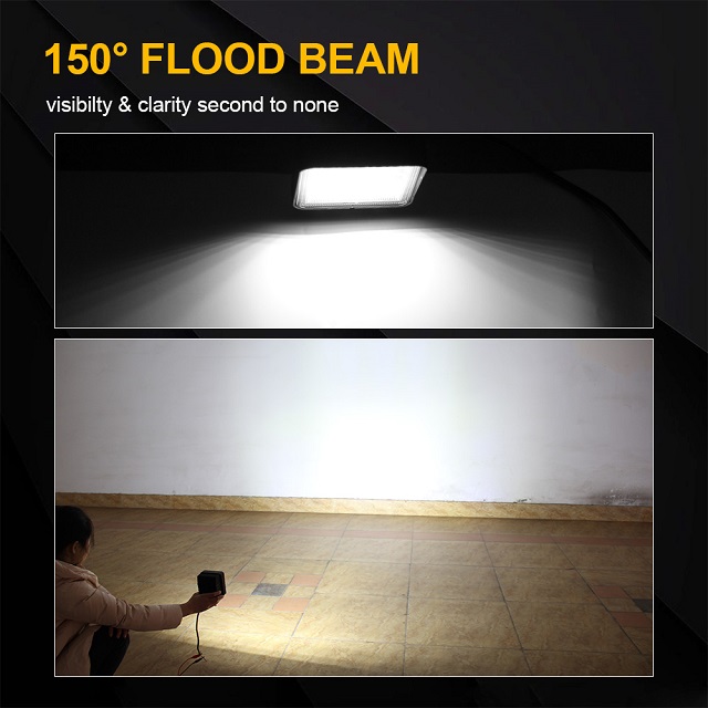 Lumière de travail sur carré de l'inondation de camion 953b 63w