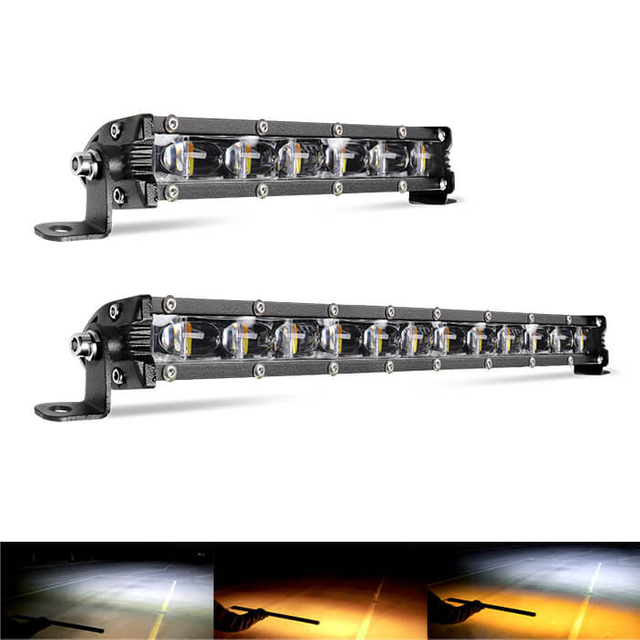 Slim Dual Color Clignotant LED Bar à barres d'éclairage JG-9610Z-BS