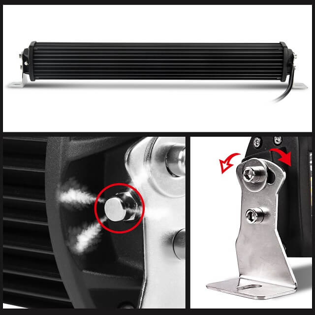 Barre de lumière de conduite de camion LED 9631T