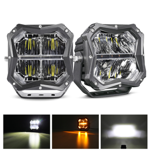 Lumières à LED de 5 pouces avec rétro-éclairage ambré pour les camions -jg-5c02
