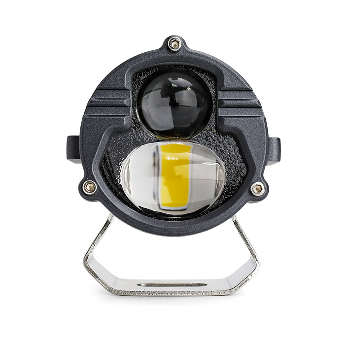 Projecteur à LED ronde à faisceau élevé/bas Feux de conduite JG-K2