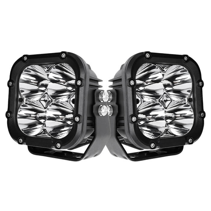 Squar 4,5 pouces LED DRIVENT LUMIÈRES JG-954Z