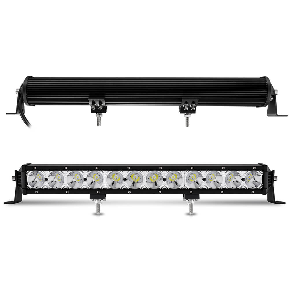 Bornes grandes tasses Singel Row LED Light Bar JG-912Z