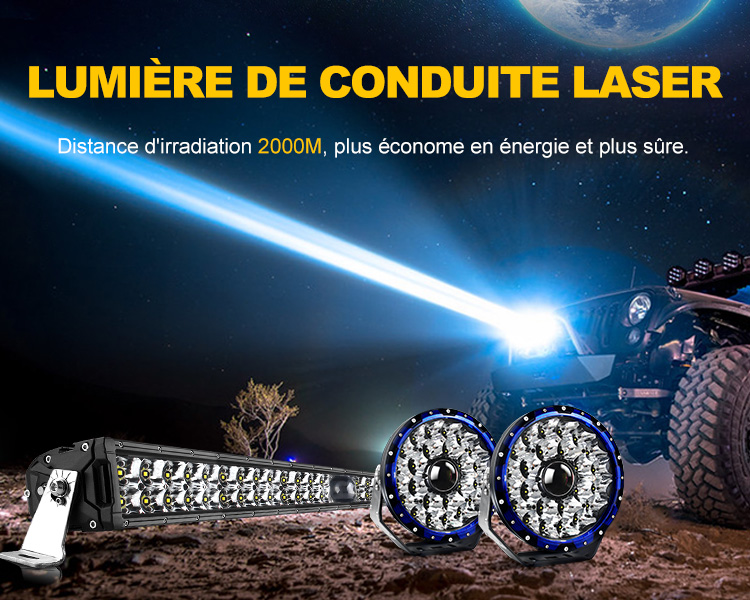 FEU DE TRAVAIL 12 LED-36W, 360 Lm, 9-32V, 6000K, IP68